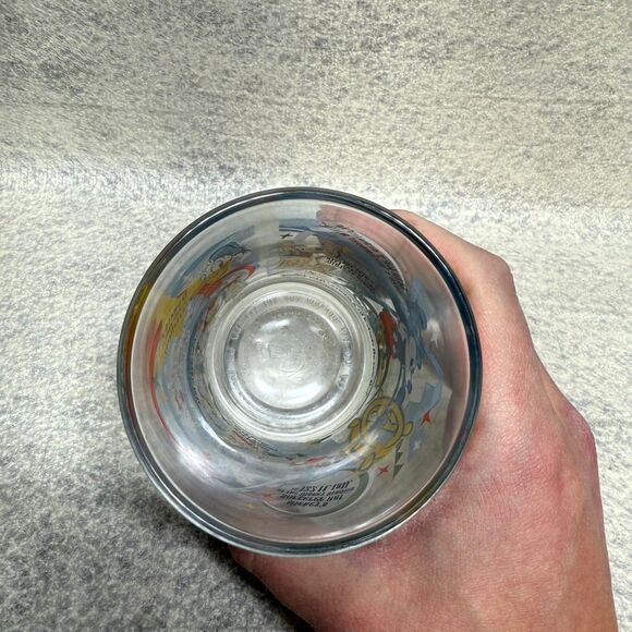 McDonalds 100 Years of Magic Disney Anniversary Glass Seam Boat Mickey - Picture 4 of 6